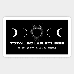 Total Solar Eclipse April 2024 Magnet